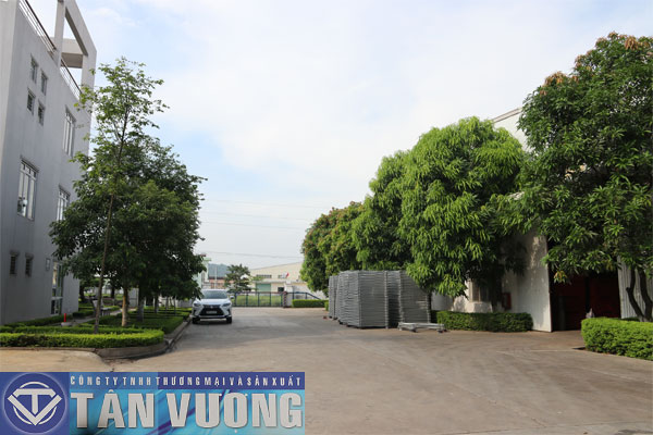 Nhà máy cơ khí Tân Vượng tại Khu công nghiệp Đại Đồng, Tiên Du, Bắc Ninh.